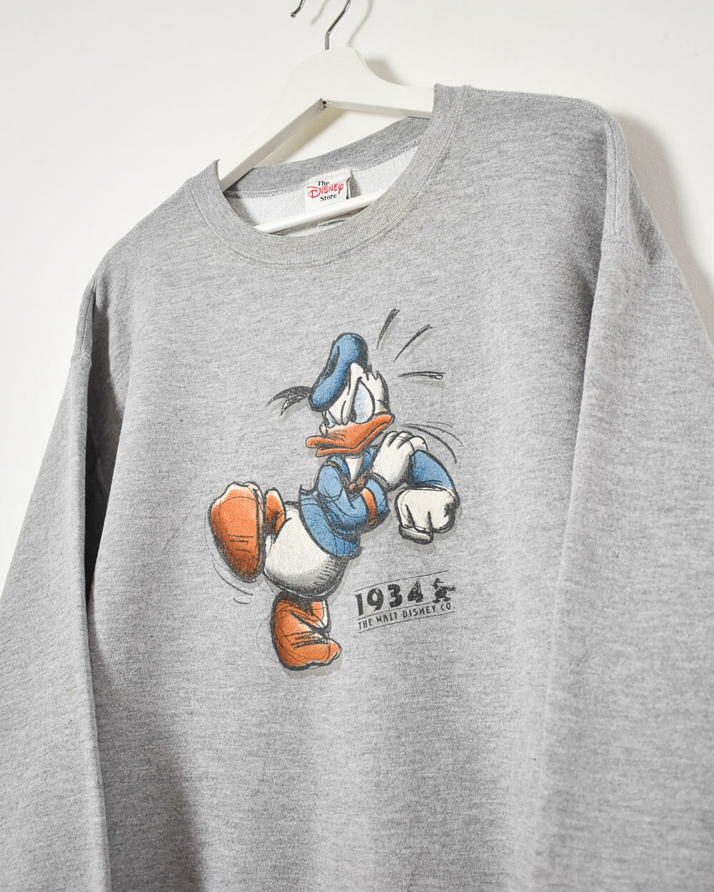 Disney Donald Duck 1934 Sweatshirt - Large - Domno Vintage 90s, 80s, 00s Retro and Vintage Clothing 