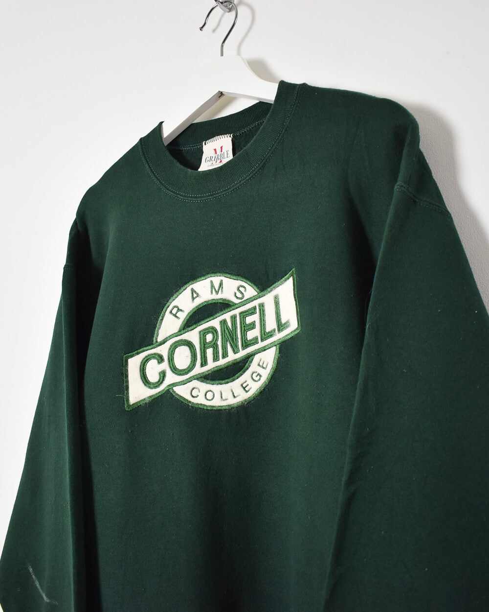 Gribble Rams Cornell College Sweatshirt - Medium - Domno Vintage 90s, 80s, 00s Retro and Vintage Clothing 