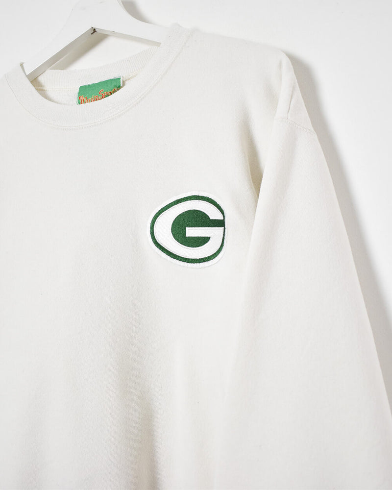 Vintage 00s Green Green Bay Packers T-Shirt - Small Cotton– Domno Vintage