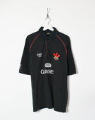 Black Guinness Short Sleeved Rugby Shirt - X-Large