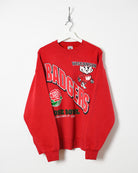 Fruit of The Loom Badgers Roswbowl Wisconsin Sweatshirt - Large - Domno Vintage 90s, 80s, 00s Retro and Vintage Clothing 