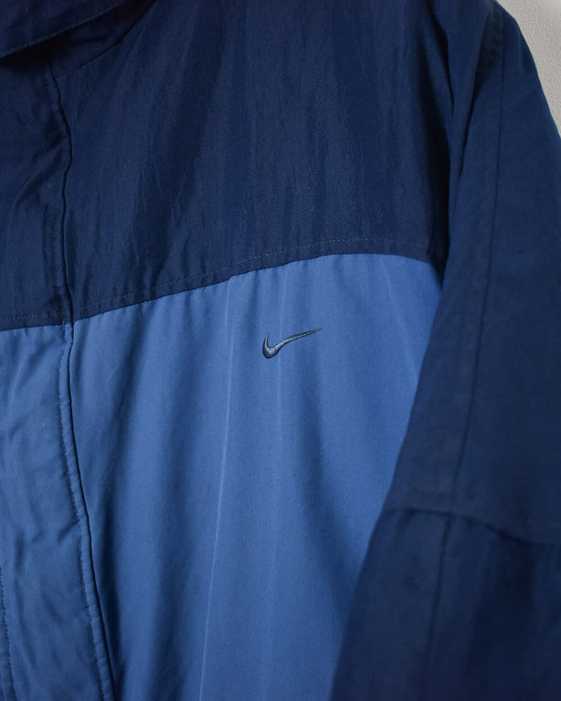 Nike Hooded Winter Coat - Large - Domno Vintage 90s, 80s, 00s Retro and Vintage Clothing 