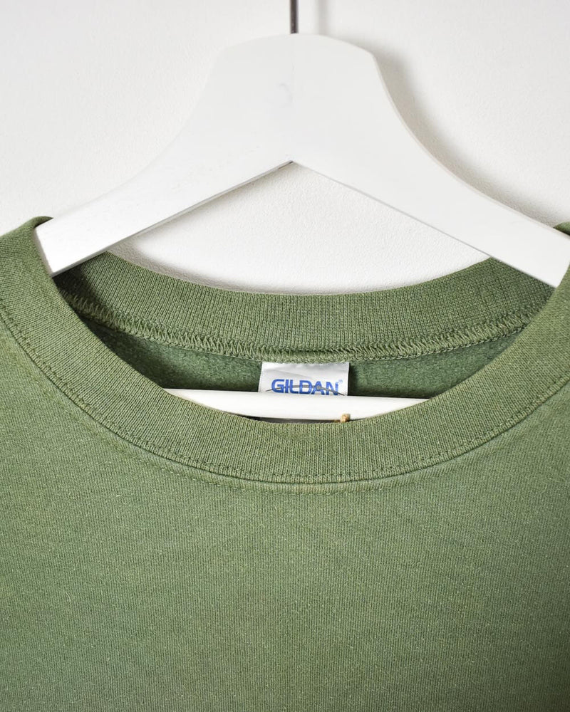 Gildan USMC Sweatshirt - Medium - Domno Vintage 90s, 80s, 00s Retro and Vintage Clothing 