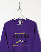 Purple Lee Baltimore Ravens National Football League Sweatshirt - XX-Large