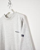 Reebok Essentials Sweatshirt - Large - Domno Vintage 90s, 80s, 00s Retro and Vintage Clothing 