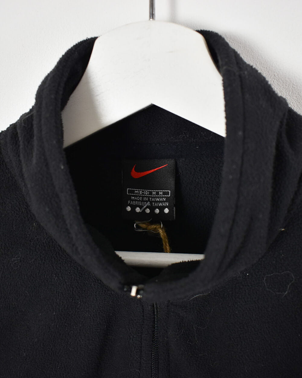 Nike Women's 1/4 Zip Fleece - Medium - Domno Vintage 90s, 80s, 00s Retro and Vintage Clothing 