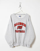 A4 Raider Football Sweatshirt - Large - Domno Vintage 90s, 80s, 00s Retro and Vintage Clothing 