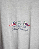 Stone Marine Line Sweatshirt - Large