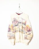 Neutral Chesapeake City Maryland Graphic Sweatshirt - Small