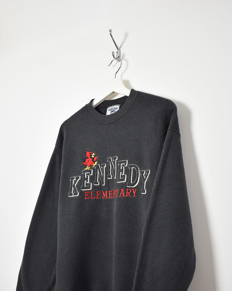 Lee Heavy Weight Kennedy Elementary Sweatshirt - Medium - Domno Vintage 90s, 80s, 00s Retro and Vintage Clothing 