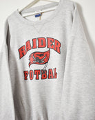 A4 Raider Football Sweatshirt - Large - Domno Vintage 90s, 80s, 00s Retro and Vintage Clothing 