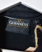 Black Guinness Collared Fleece - Large