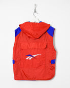 Reebok Hooded Body Warmer Jacket - Medium - Domno Vintage 90s, 80s, 00s Retro and Vintage Clothing 