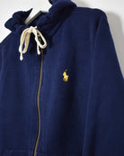 Ralph Lauren Zip-Through Hoodie - Small - Domno Vintage 90s, 80s, 00s Retro and Vintage Clothing 