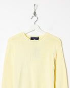 Yellow Polo Sport Ralph Lauren Knitted Sweatshirt - X-Small