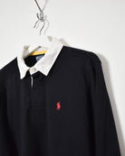 Ralph Lauren Rugby Shirt - Medium - Domno Vintage 90s, 80s, 00s Retro and Vintage Clothing 
