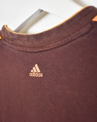 Brown Adidas T-Shirt - Medium women's