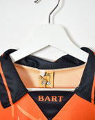 Bart Simpson Football T-Shirt - Small - Domno Vintage 90s, 80s, 00s Retro and Vintage Clothing 