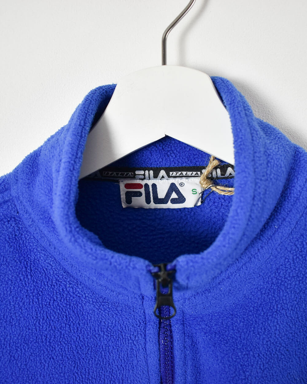 Fila 1/4 Zip Fleece - Small - Domno Vintage 90s, 80s, 00s Retro and Vintage Clothing 