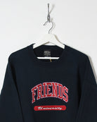 Friends University Sweatshirt - X-Large - Domno Vintage 90s, 80s, 00s Retro and Vintage Clothing 