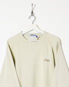 Neutral Asics Sweatshirt - Medium