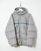 Nike Hooded Puffer Jacket - Large - Domno Vintage 90s, 80s, 00s Retro and Vintage Clothing 
