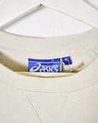 Neutral Asics Sweatshirt - Medium