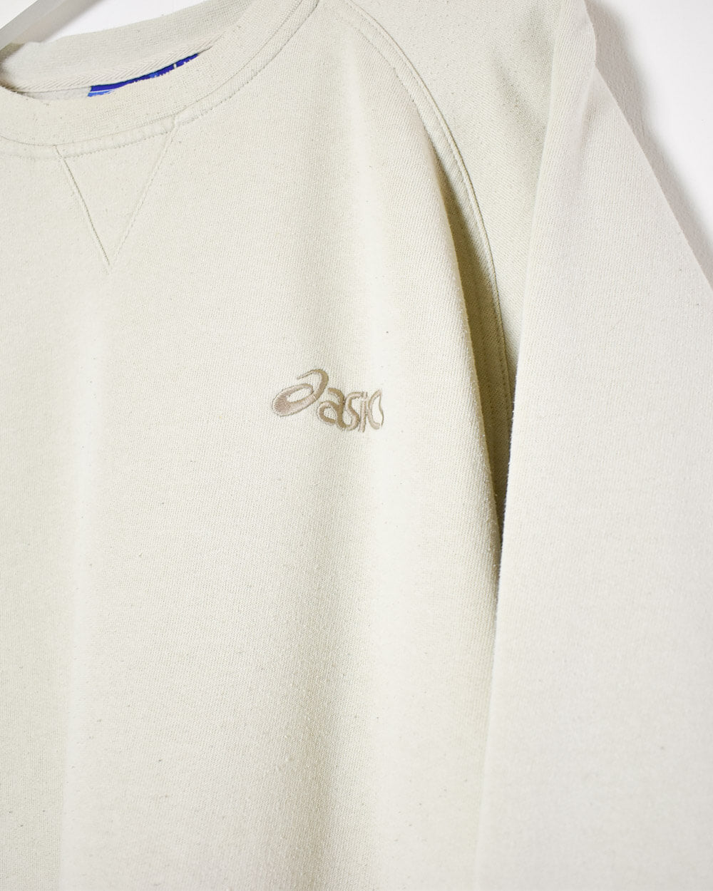 Neutral Asics Sweatshirt - Medium