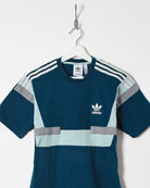 Adidas T-Shirt - Small - Domno Vintage 90s, 80s, 00s Retro and Vintage Clothing