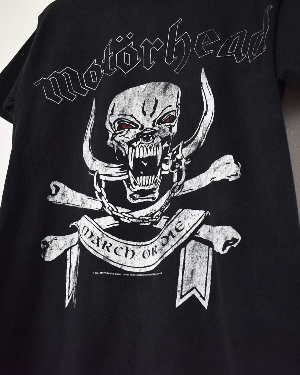 Black Fruit Of The Loom Motorhead Graphic T-Shirt - Small