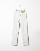 White Levi's USA 501 Jeans - W30 L32
