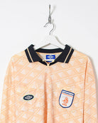 Umbro Netherlands Goalkeeper Top - X-Large - Domno Vintage 90s, 80s, 00s Retro and Vintage Clothing 