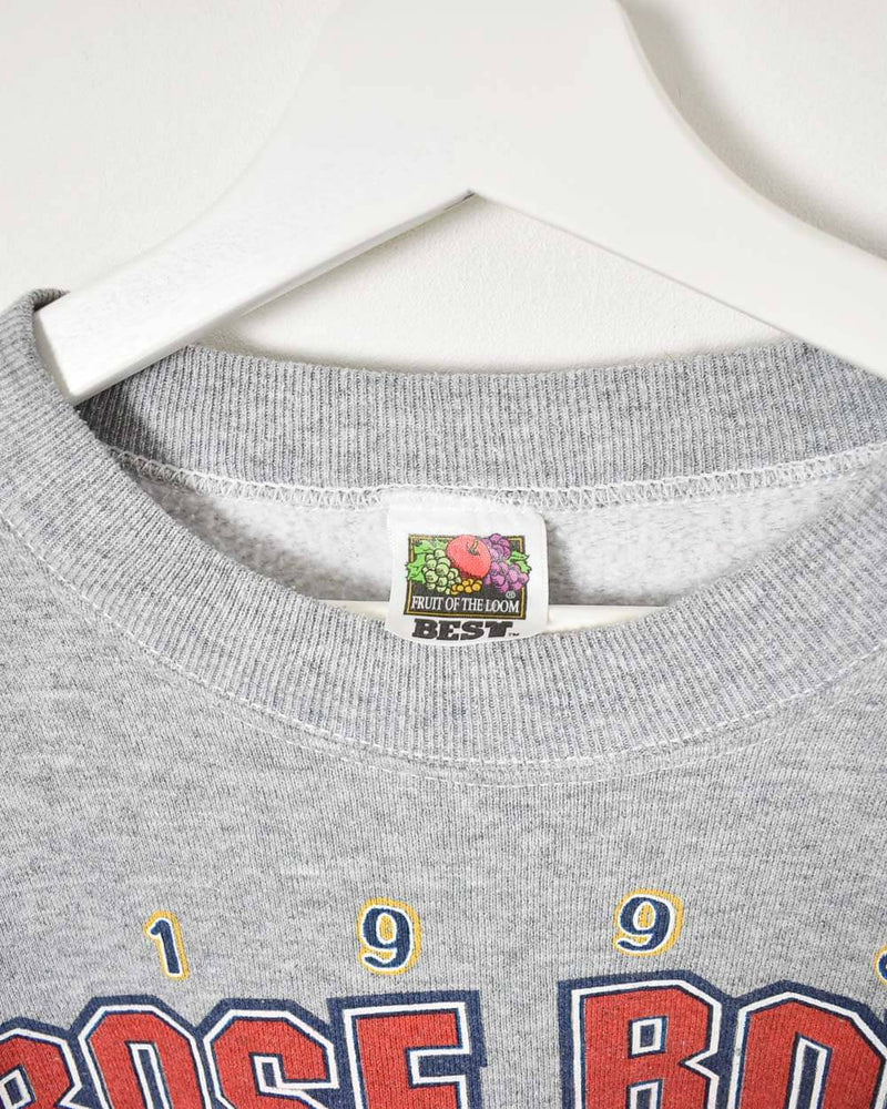 Fruit of The Loom Rose Bowl 1998 Champions Sweatshirt - Large - Domno Vintage 90s, 80s, 00s Retro and Vintage Clothing 