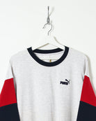 Puma Sweatshirt - XX-Large - Domno Vintage 90s, 80s, 00s Retro and Vintage Clothing 