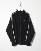 Black Adidas Zip-Through Fleece - Large