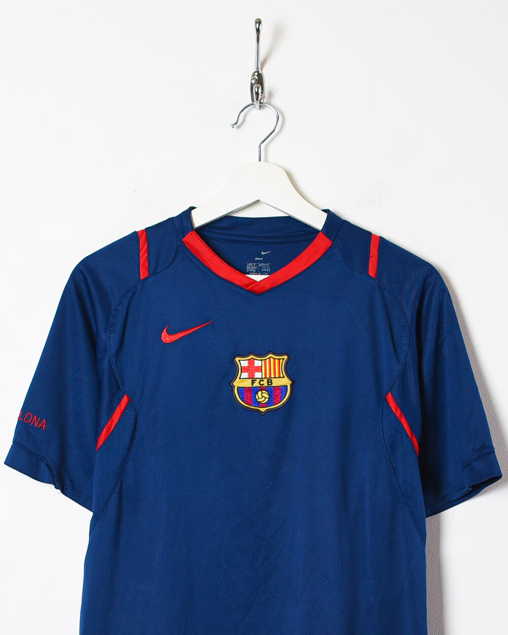 Navy Nike 2006/07 FC Barcelona Training Shirt - Small