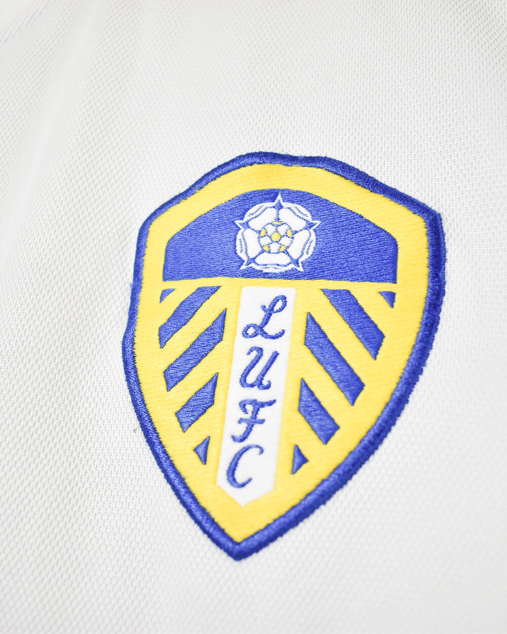 White Nike Leeds 2000/01 Home Football Shirt - XX-Large