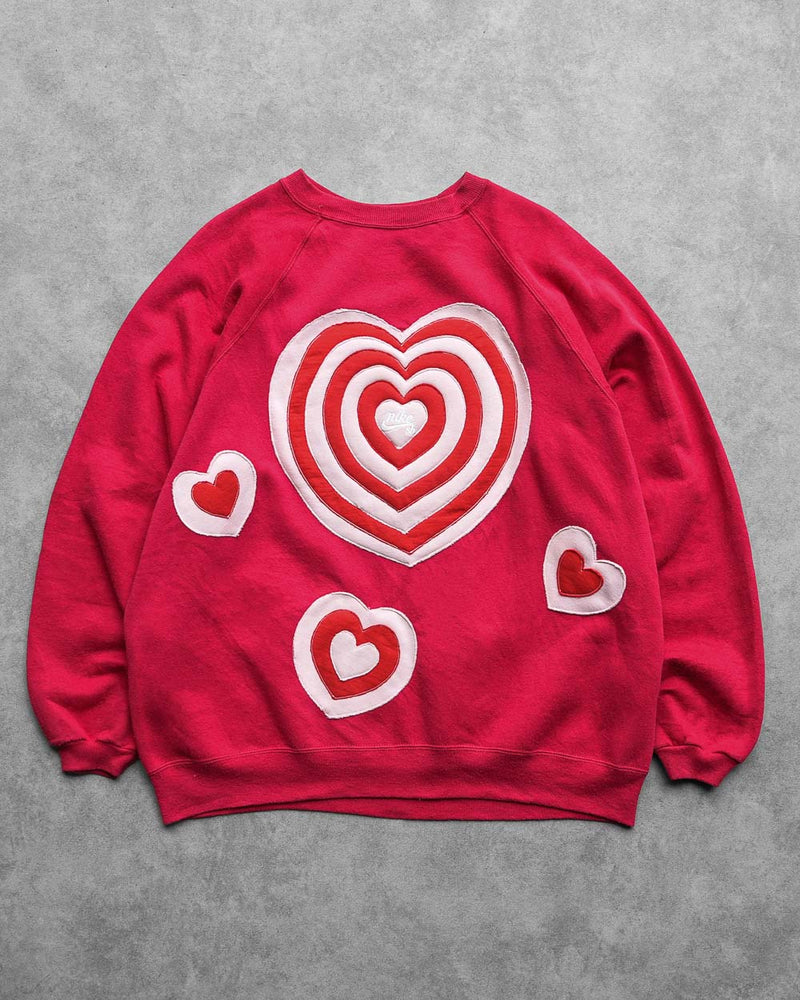 Custom Reworked Nike Heart Sweatshirt - X-Large Women's– Domno Vintage