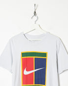 White Nike Challenge Court T-Shirt - Small