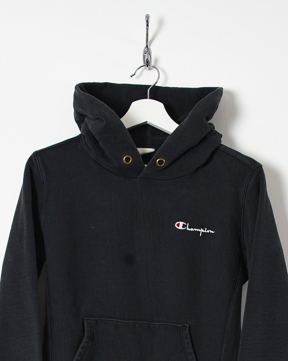 Champion reverse weave cheap international chain script hoodie