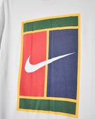 White Nike Challenge Court T-Shirt - Small