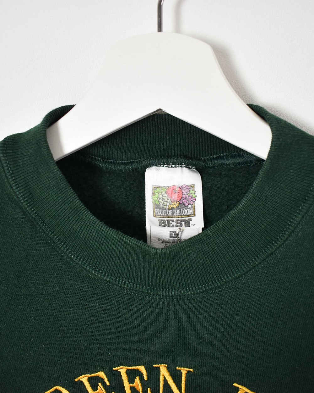 Fruit of The Loom Green Bay Packers 1997 Sweatshirt - Medium - Domno Vintage 90s, 80s, 00s Retro and Vintage Clothing 