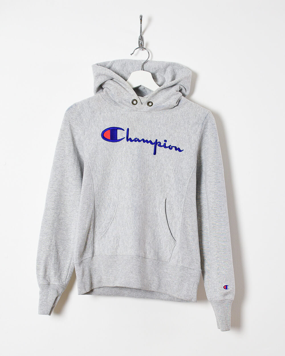 Champion hoodie x small hotsell