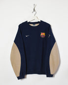 Red Nike FC Barcelona Warm-Up Sweatshirt - Large