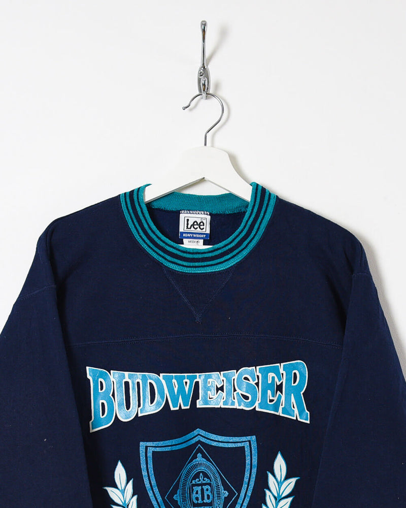 Lee Budweiser America Sweatshirt - Small - Domno Vintage 90s, 80s, 00s Retro and Vintage Clothing 