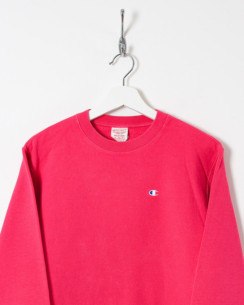 Vintage 10s+ Cotton Plain Pink Champion Reverse Weave