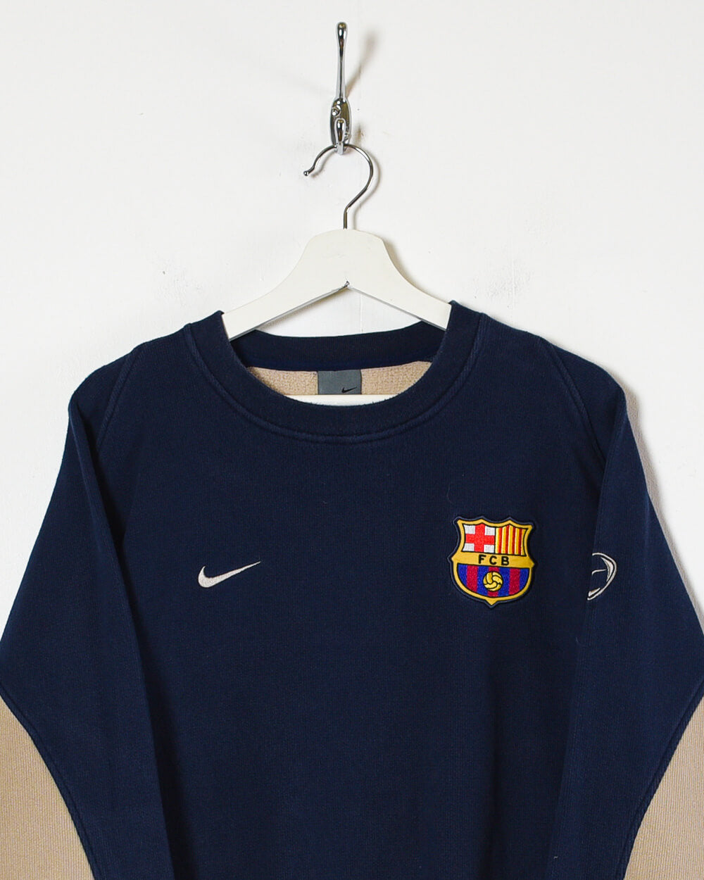 Red Nike FC Barcelona Warm-Up Sweatshirt - Large