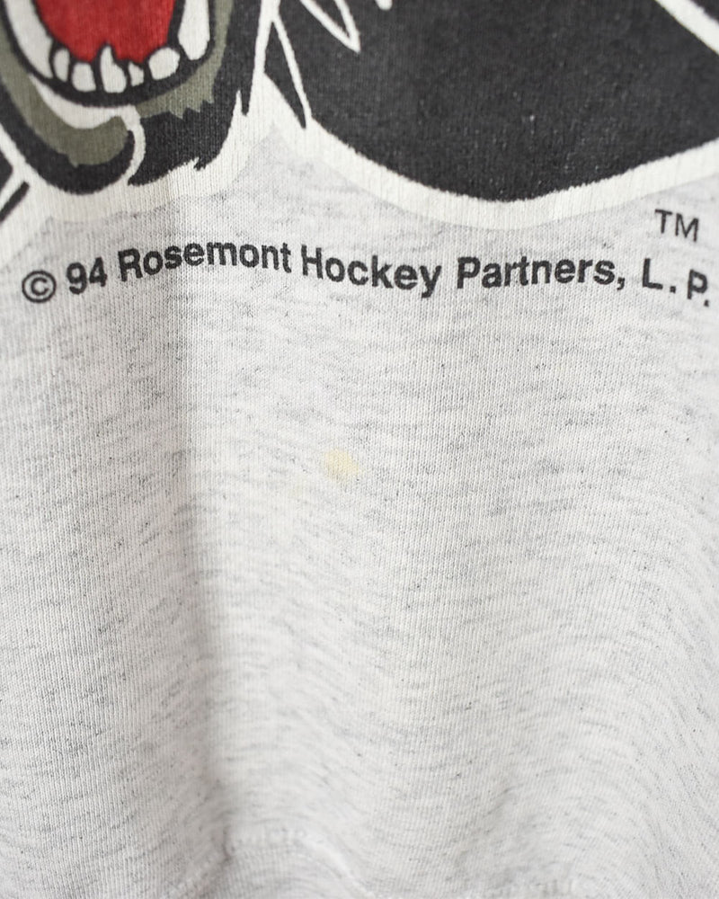 Jean Rosemont Hockey Partners Sweatshirt - X-Large - Domno Vintage 90s, 80s, 00s Retro and Vintage Clothing 