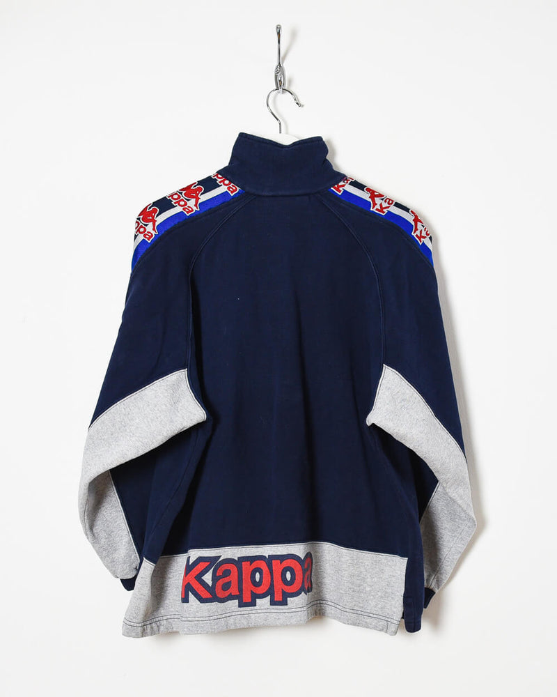 Kappa 1/4 Zip Sweatshirt - Medium - Domno Vintage 90s, 80s, 00s Retro and Vintage Clothing 