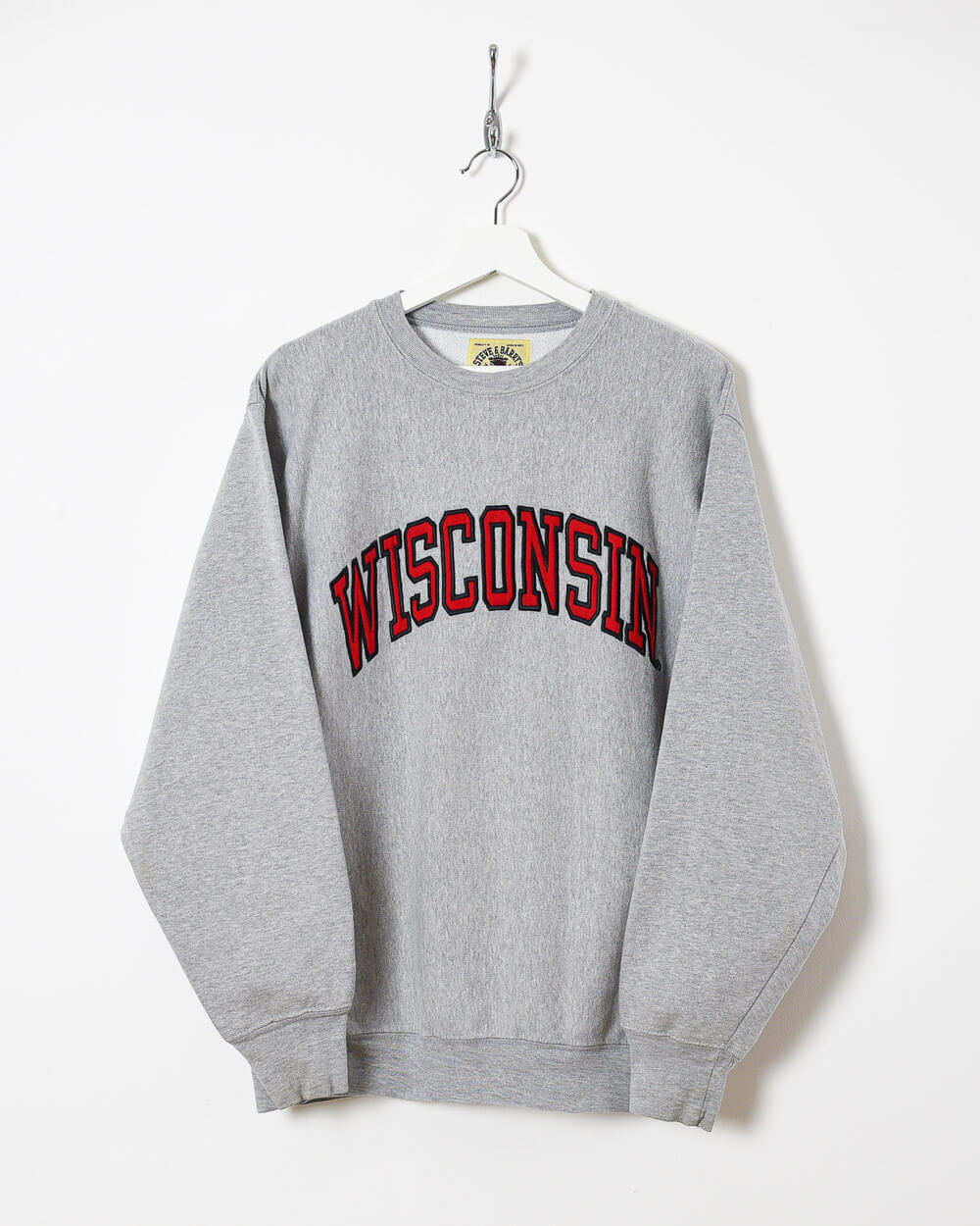 Steve & Barry's Wisconsin Sweatshirt - Medium - Domno Vintage 90s, 80s, 00s Retro and Vintage Clothing 